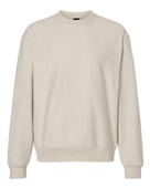 Hanes Unisex Beefy Sweats Premium Heavyweight Crewneck Sweatshirt OG600 SAND Primary