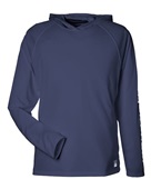 Huk Men's Lopro Pursuit Long Sleeve Hooded T-Shirt H12L010 NAVAL ACADEMY Primary