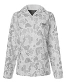 Huk Women's Coldfront+ Kc Print Hooded Sweatshirt H6130037 WHITE Primary