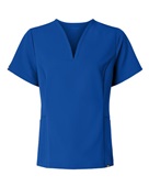 Jaanuu Women's Calix Fit & Flare Scrub V-Neck Top W10003