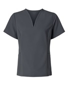 Jaanuu Women's Calix Fit & Flare Scrub V-Neck Top W10003