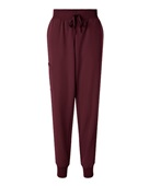 Jaanuu Women's Petite Sizes Silex Knit-Waist Scrub Joggers W20003P