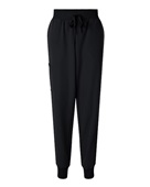 Jaanuu Women's Petite Sizes Silex Knit-Waist Scrub Joggers W20003P