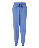 Jaanuu Women's Petite Sizes Silex Knit-Waist Scrub Joggers W20003P