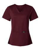 Jaanuu Women's Cesi Ultrasoft Scrub V-Neck Top W30003