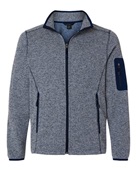 North End Men's Jasper Full-Zip Fleece Jacket NE730