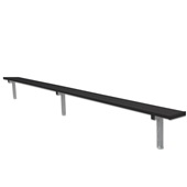 15 FT Player Bench - In-Ground  (Powder Coated)