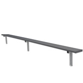 15 FT Player Bench - In-Ground (Powder Coated)