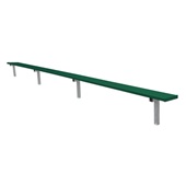 21 FT Player Bench - In-Ground  (Powder Coated)