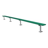 21 FT Player Bench - Surface Mount (Powder Coated)