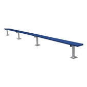 21 FT Player Bench - Surface Mount  (Powder Coated)