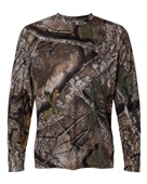 Unisex Realtree Performance Long Sleeve T-Shirt RT3102 CAMO Primary