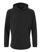Swannies Men's Glasgow Hooded Sweatshirt SWGH600 BLACK/ HEATHER Primary