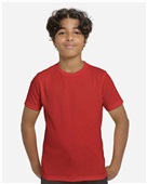 Threadfast Apparel Youth Epic Cotton T-Shirt T1000B RED Primary