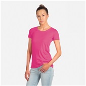 Womens Ideal T-Shirt RASPBERRY Primary