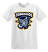 Epic Adult/Youth Tornados Mascot Club Rec Sports Team Cotton Graphic T-Shirts