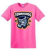 Epic Adult/Youth Tornados Mascot Club Rec Sports Team Cotton Graphic T-Shirts