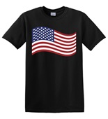 Epic Adult/Youth USA Flag 3 Mascot Club Rec Sports Team Cotton Graphic T-Shirts