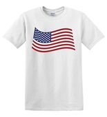 Epic Adult/Youth USA Flag 5 Mascot Club Rec Sports Team Cotton Graphic T-Shirts