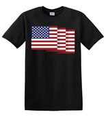 Epic Adult/Youth USA Flag 6 Mascot Club Rec Sports Team Cotton Graphic T-Shirts