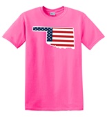 Epic Adult/Youth USA Flag Oklahoma Mascot League Team Cotton Graphic T-Shirts
