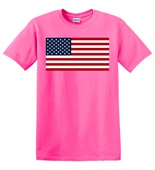 Epic Adult/Youth USA Flag Navy Mascot League Sports Team Cotton Graphic T-Shirts