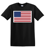 Epic Adult/Youth USA Flag Outlined Mascot League Team Cotton Graphic T-Shirts