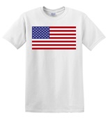Epic Adult/Youth USA Flag Bright Mascot Club Sports Team Cotton Graphic T-Shirts