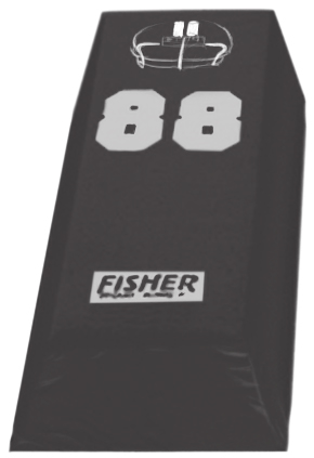 ドイツサッカー連盟（DFB）　ユース育成システム向け　支給品　サイズD6 USM Fisher SO488 Stepover Football Agility Dummies | Epic Sports