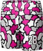 Sublimated Custom "DuckCamo" Women's Compression Shorts