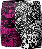 Sublimated Custom "StreetPop" Women's Compression Shorts