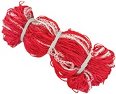 6'6"x18'x2'x7'  3mm Soccer Nets (Pair) RED
