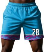 Cool Performance Sublimated 5" Shorts - Custom "Animal"