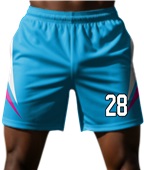 Cool Performance Sublimated 5" Shorts - Custom "Fire"