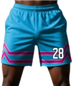 Cool Performance Sublimated 5" Shorts - Custom "Peaks"
