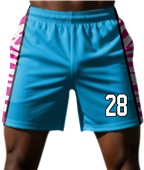 Cool Performance Sublimated 5" Shorts - Custom "Wild"