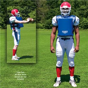 Fisher 42''H Stand up Football Dummy, 16'' Dia., SUD-4216 - A47