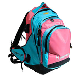 Harrow Pink & Teal Sport Backpack Lightweight Athletic Bag Lacrosse Hockey Elite Backpack – Harrow Sports main image 4