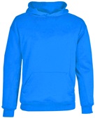 Badger Youth Performance Fleece Hoodie ELECTRIC BLUE Primary