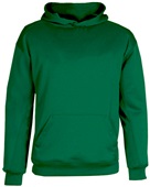 Badger Youth Performance Fleece Hoodie FOREST Primary