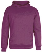 Badger Youth Performance Fleece Hoodie MAROON Primary
