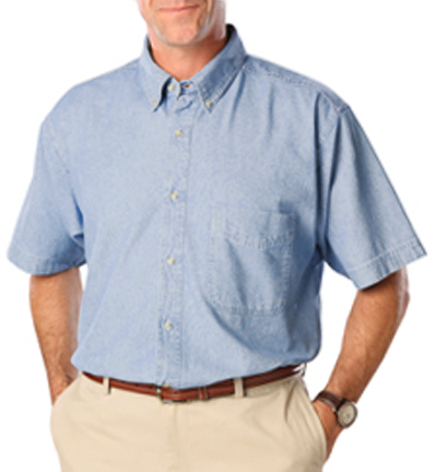 Blue Generation SS Premium Cotton Denim Shirts - Soccer Equipment and Gear