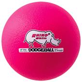 Champion Sports Rhino Skin 6" Neon Pink Dodgeball