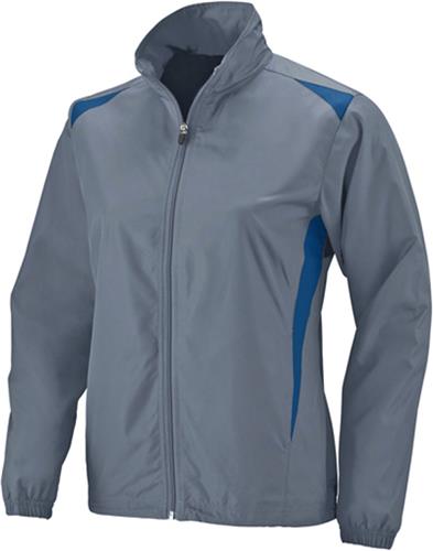  Womens Full Zip, Front Pockets, Open Bottom Jacket. Decorated in seven days or less.