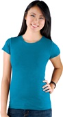 LAT Sportswear Ladies Fitted Fine Jersey Tee COBALT Primary