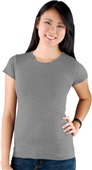 LAT Sportswear Ladies Fitted Fine Jersey Tee HEATHER Primary