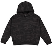 LAT Sportswear Youth Pullover Fleece Hoodie STORM CAMO Primary