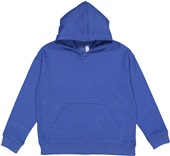 LAT Sportswear Youth Pullover Fleece Hoodie VINTAGE ROYAL Primary