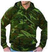 LAT Sportswear Adult Camo Pullover Hoodie