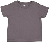 LAT Sportswear Toddler Cotton Jersey Tee 3301 CHARCOAL Primary